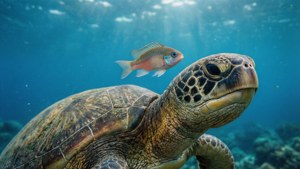 Chromis and Turtle