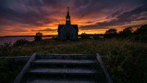 Church at Dusk
