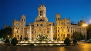 Cibeles Fountain Blue Hour
