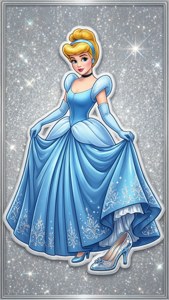 Cinderella Glamour Sticker