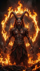 Circle of Fire Baphomet
