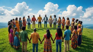 Circle of Unity Hands