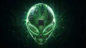 Circuit Board Alien
