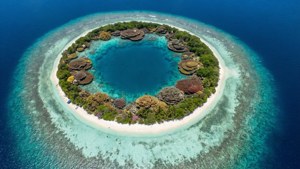 Circular Island Atoll