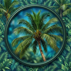 Circular Palm Design
