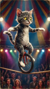 Circus Tom on the Tightrope