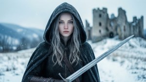 Ciri in the Snow