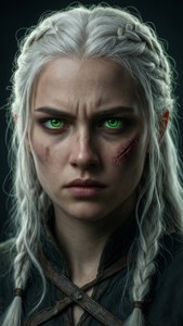 Ciri the Witcher's Heir