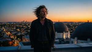 City at Dusk Rooftop