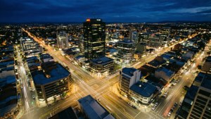 City Grid at Night