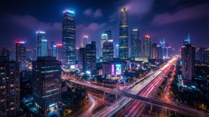 City Lights at Night