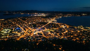 City Lights from Above