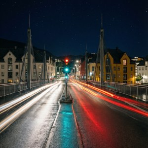 City Lights Long Exposure