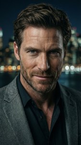 City Lights Portrait
