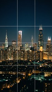 City Night Grid