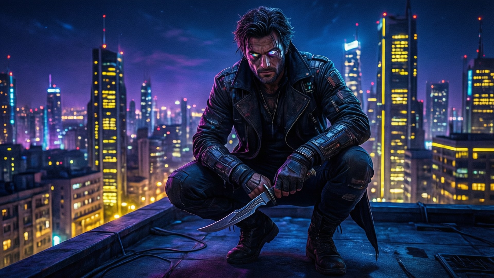 City of Shadows by Wallpapers.art Studio