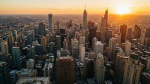 City Overview Sunset