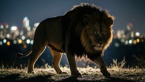 City Prowl Lion