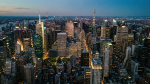 City Skyline at Dusk