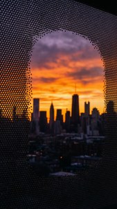 City Skyline Metal
