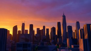 City Skyline Poly
