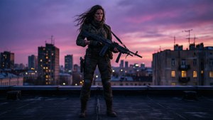 City Skyline Sentry