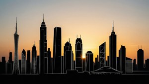 City Skyline Silhouette