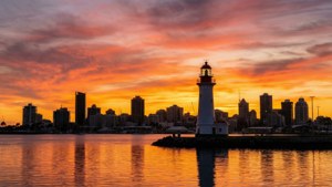 City Skyline Sunset