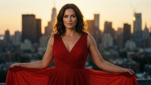 City Sunset Glamour
