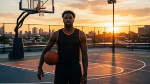 City Sunset Hoops