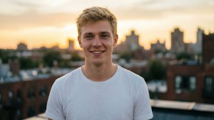 City Sunset Rooftop