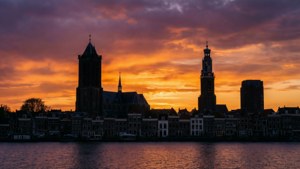 City Sunset Silhouettes