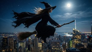 City Witch Night Flight