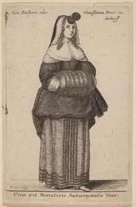 Ciuis aut Mercatoris Antuerpiensis Vxor