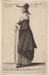 Ciuis vel Artificis Londinensis Vxor