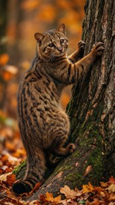 Civet Climbing Tree