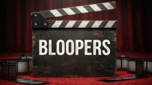 Clapperboard Bloopers
