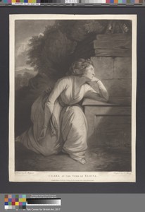 Clara at the tomb of Eloisa
