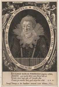 Clara Maria, Duchess of Brunswick, Wife of August II