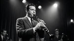 Clarinet Spotlight Portrait