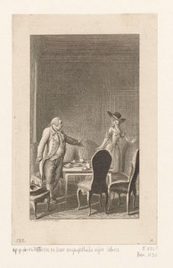 Clarissa en haar onsympathieke vrijer Solmes