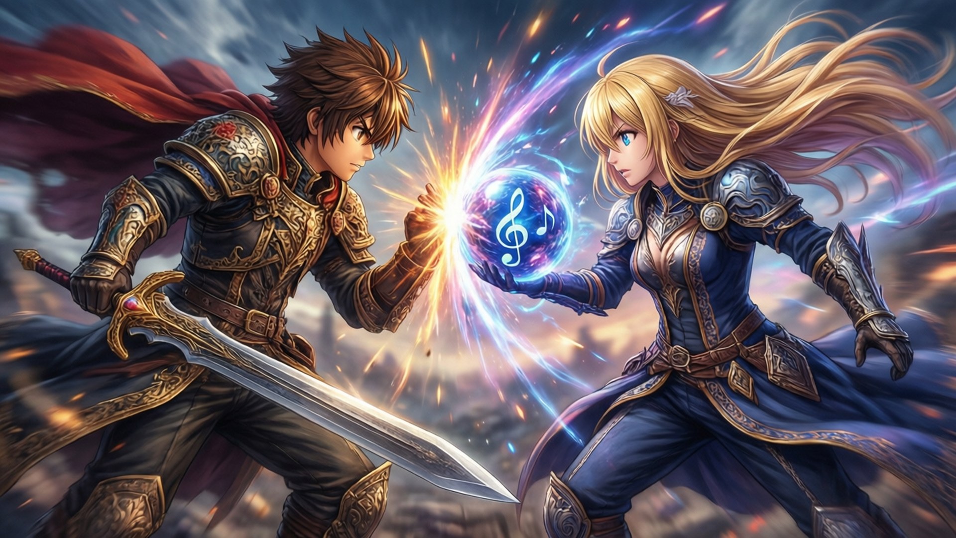 Clash of Wills by Wallpapers.art Studio