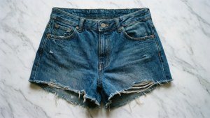 Classic Blue Denim Shorts