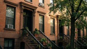 Classic Brownstone Stoop