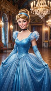 Classic Cinderella Portrait