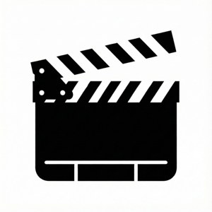 Classic Clapperboard Icon
