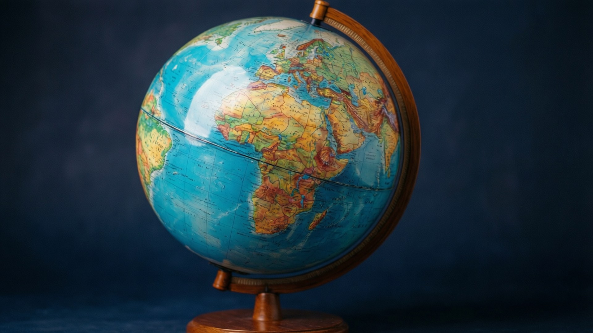 Classic Globe on Stand by Wallpapers.art Studio