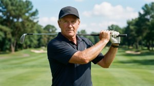 Classic Golf Pose