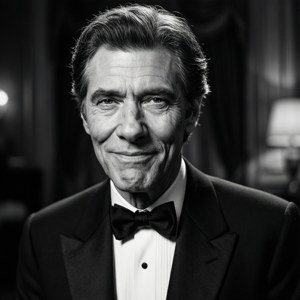 Classic Hollywood Smirk