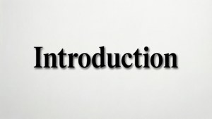 Classic Introduction Serif